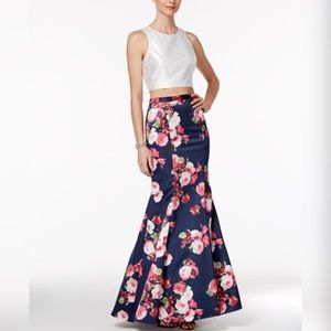 2 piece mermaid prom/event dress